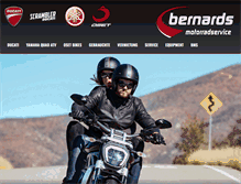 Tablet Screenshot of bernards-motorrad-service.de